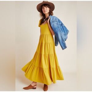 Maeve Yellow Maxi Dress